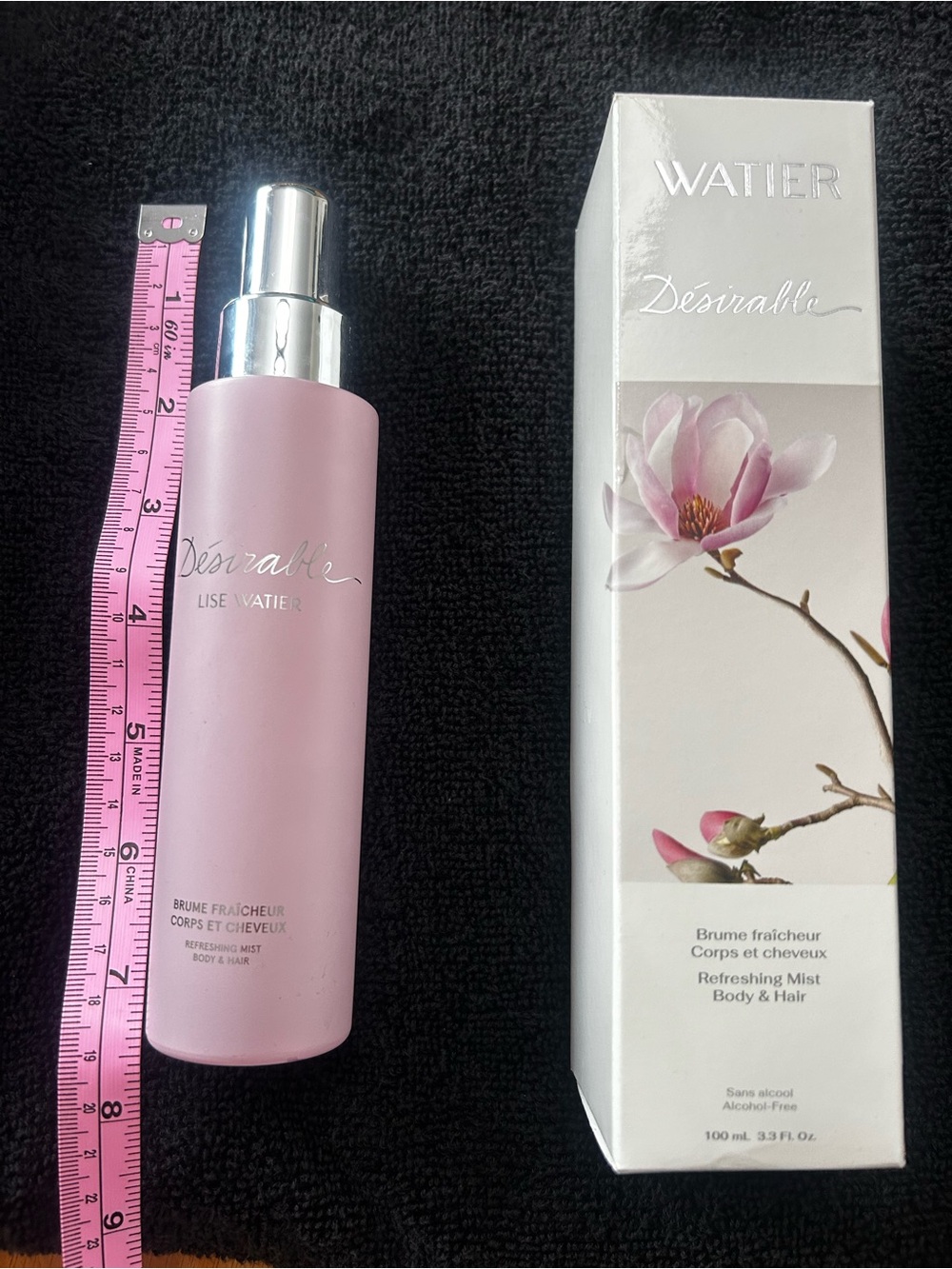 Lise Watier Désirable Refreshing Mist - Pink Bottle